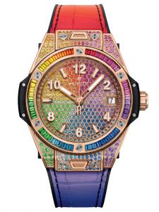 Đồng hồ Hublot Big Bang One Click Rainbow King Gold 465.OX.9900.LR.0999 465OX9900LR0999