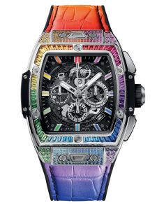 Đồng hồ Hublot Spirit of Big Bang Titanium Rainbow 642.NX.0117.LR.0999