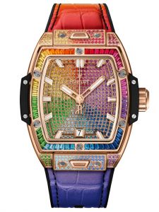 Đồng hồ Hublot Spirit of Big Bang King Gold Rainbow 662.OX.9900.LR.0999 662OX9900LR0999