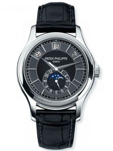 Đồng Hồ Patek Philippe Complications 5205G-010 White Gold Annual Calendar Moon Phases
