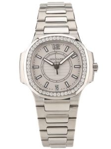 Đồng hồ Patek Philippe Nautilus 7008/1A-011 Thép không gỉ Kim cương