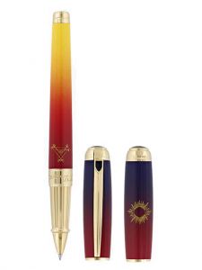 Bút bi nước S.T. Dupont Rollerball Pen Line D Large Montecristo L’Aurore 412134L