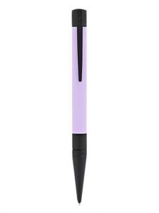 Bút bi xoay S.T. Dupont D-Initial Lilac And Matt Black Ballpoint Pen 265001