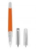 but-bi-nuoc-s-t-dupont-silver-and-matt-orange-rollerball-pen-402737 - ảnh nhỏ  1