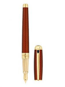 Bút máy S.T. Dupont Line D Large Amber Fountain Pen 410111L