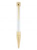 but-bi-xoay-s-t-dupont-d-initial-white-lacquer-and-gold-ballpoint-pen-265206 - ảnh nhỏ  1