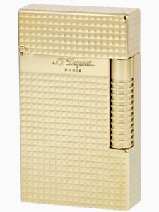 Bật Lửa S.T Dupont Le New Grand Dupont Yellow Gold Diamond Head Lighter C23009