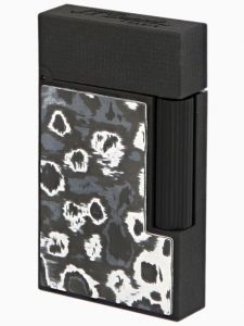 Bật Lửa S.T Dupont Ligne 2 Dark Storm Carbon Lighter C16397DS