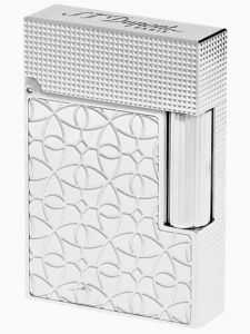 Bật Lửa S.T Dupont Ligne 2 Small Platinum Engraved Lighter C18603