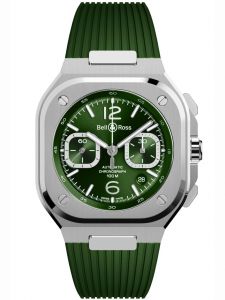 Đồng hồ Bell & Ross BR 05 Chrono Green Steel BR05C-GN-ST/SRB