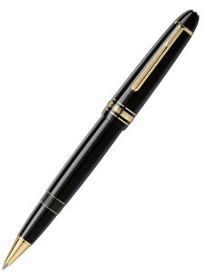 Bút bi xoay Montblanc Meisterstück Gold-Coated LeGrand Rollerball MB11402