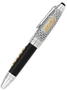 Bút máy Montblanc Meisterstück Around the World in 80 Days 811 Fountain MB129840 - Phiên bản giới hạn