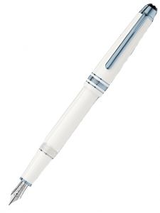 Bút máy Montblanc Meisterstück Glacier Classique Fountain (F) White MB129398