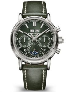 Đồng Hồ Patek Philippe Grand Complications Split-Seconds Chronograph, Perpetual Calendar 5204G-001