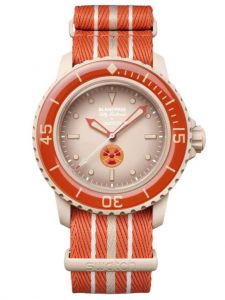 Đồng hồ Swatch x Blancpain Bioceramic Scuba Fifty Fathoms SO35N100