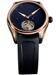 Đồng hồ H.Moser & Cie x Bucherer Pioneer Tourbillon Concept Aventurine - Phiên bản giới hạn 18 chiếc