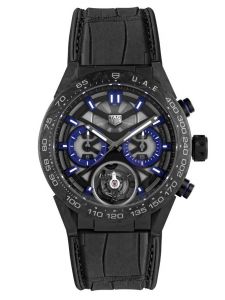 Đồng hồ TAG Heuer Carrera Tourbillon H02T Dubai Skyline CAR5A8AJ.FC6415