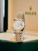 dong-ho-rolex-lady-datejust-179173-mat-so-trang-silver-nam-kim-cuong-luot - ảnh nhỏ 7