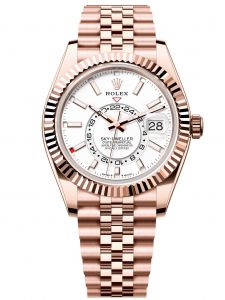 Đồng hồ Rolex Sky-Dweller 42 M336935-0007 336935-0007 Vàng Everose 18ct Màu Trắng Tinh Khiết - Mẫu 2024