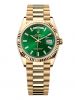 dong-ho-rolex-day-date-m128238-0130-128238-0130-vang-kim-18ct-mau-xanh-la-cay-tuoi-nam-kim-cuong-ma-moi-2024 - ảnh nhỏ  1