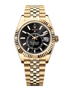 Đồng hồ Rolex Sky-Dweller 42 M336938-0005 336938-0005 Vàng Kim 18ct Màu Đen Sáng - Mẫu 2024