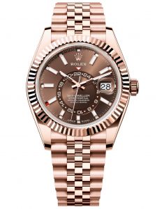 Đồng Hồ Rolex Sky-Dweller 42 M336935-0006 336935-0006 Vàng Everose 18ct Màu Chocolate - Mẫu 2024