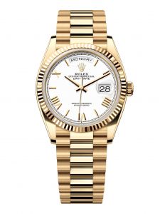 Đồng Hồ Rolex Day-Date M128238-0113 128238-0113 Vàng Kim 18ct Màu Trắng - Mã Mới 2024