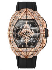 Đồng hồ Hublot Spirit of Big Bang Sang Bleu King Gold Pavé 648.OX.0108.RX.1604.MXM23