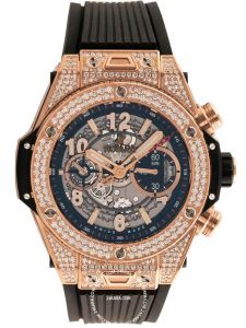 Đồng Hồ Hublot Big Bang Unico King Gold Pave 45mm 411.OX.1180.RX.1704