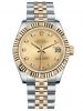 dong-ho-rolex-datejust-31-178313-mat-champagne-kim-cuong-demi-vang-luot - ảnh nhỏ  1