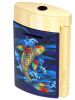 bat-lua-s-t-dupont-lighter-new-minijet-koi-fish-010897kf - ảnh nhỏ  1