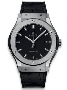 Đồng Hồ Hublot Classic Fusion Black Titanium 542.NX.1171.LR 542NX1171LR 42mm dây da - New & Lướt