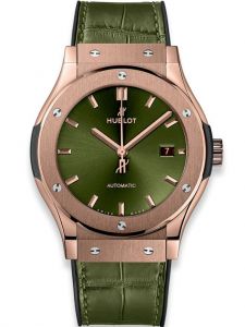 Đồng hồ Hublot Classic Fusion Green King Gold 542.OX.8980.LR 542OX8980LR