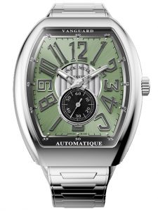 Đồng hồ Franck Muller Vanguard V 41 S S6 AT FO VIN (VE) O mặt xanh lá