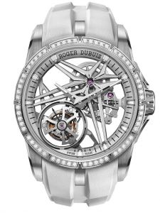 Đồng hồ Roger Dubuis Excalibur Monotourbillon White Gold RDDBEX0989 - Phiên bản giới hạn 88 chiếc