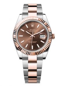 Đồng hồ Rolex Datejust M126331-0001 126331-0001 Oystersteel và vàng Everose, mặt số chocolate