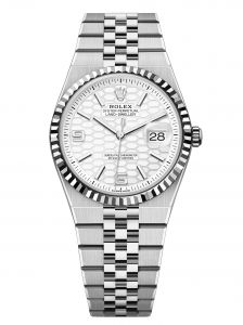 Đồng hồ Rolex Land-Dweller 36 M127234-0001 127234-0001 Thép Oystersteel Mặt Trắng Họa Tiết Tổ Ong - Mẫu Mới 2025