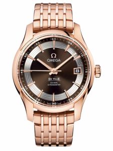 Đồng hồ Omega De Ville Hour Vision 431.60.41.21.13.001 41 Red Gold