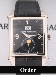 Đồng hồ Girard Perregaux Vintage 1945 Grande Date Moonphase White Gold  25800-53-651 (lướt)