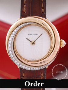 Đồng hồ Cartier Trinity Tri Color Gold & Diamonds  2357 (lướt)