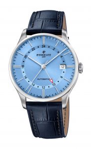 Đồng hồ Perrelet Weekend GMT Ice Blue A1304/A