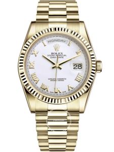 Đồng hồ Rolex Day-Date M118238-0122 118238-0122 White Index 36