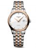dong-ho-longines-flagship-l4-374-3-98-7-l43743987-stainless-steel-and-red-pvd-coating-white-matt - ảnh nhỏ  1
