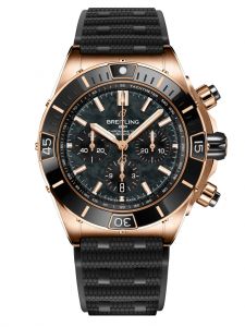 Đồng hồ Breitling Super Chronomat B01 44 RB01365A1B1S1 Vàng hồng 18K