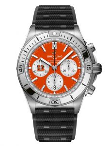 Đồng hồ Breitling Chronomat B01 42 Nfl Cincinnati Bengals Edition AB01342B1O1S1 Thép không gỉ