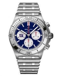Đồng hồ Breitling Chronomat B01 42 Nfl New York Giants Edition AB01342B1CAA1 Thép không gỉ
