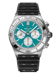 Đồng hồ Breitling Chronomat B01 42 Nfl Miami Dolphins Edition AB01342B1L2S1 Thép không gỉ