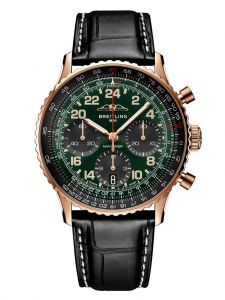 Đồng hồ Breitling Navitimer B12 Chronograph 41 Cosmonaute RB12302A1L1P1 Vàng hồng 18K