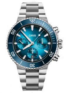 Đồng hồ Oris Aquis Aquis Chronograph 01 771 7793 4155-07 8 23 01PEB Thép không gỉ