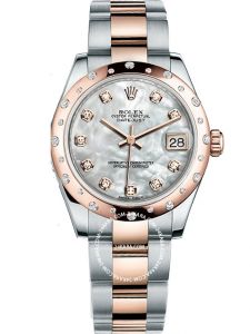Đồng hồ Rolex Datejust 31 Mother of Pearl M178341 178341 Mặt trắng